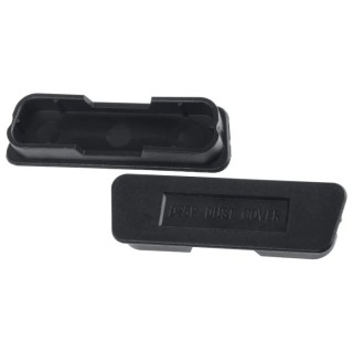 RS PRO D-Sub Connector Dust Cap Male Gender Black Carbon Black Reinforced Polypropylene 25 Contacts 666-0923