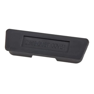 RS PRO Female 25 Way D-Sub Connector Dust Cover Carbon Black Reinforced Polypropylene 666-0936