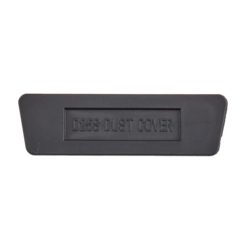 RS PRO Female 25 Way D-Sub Connector Dust Cover Carbon Black Reinforced Polypropylene 666-0936