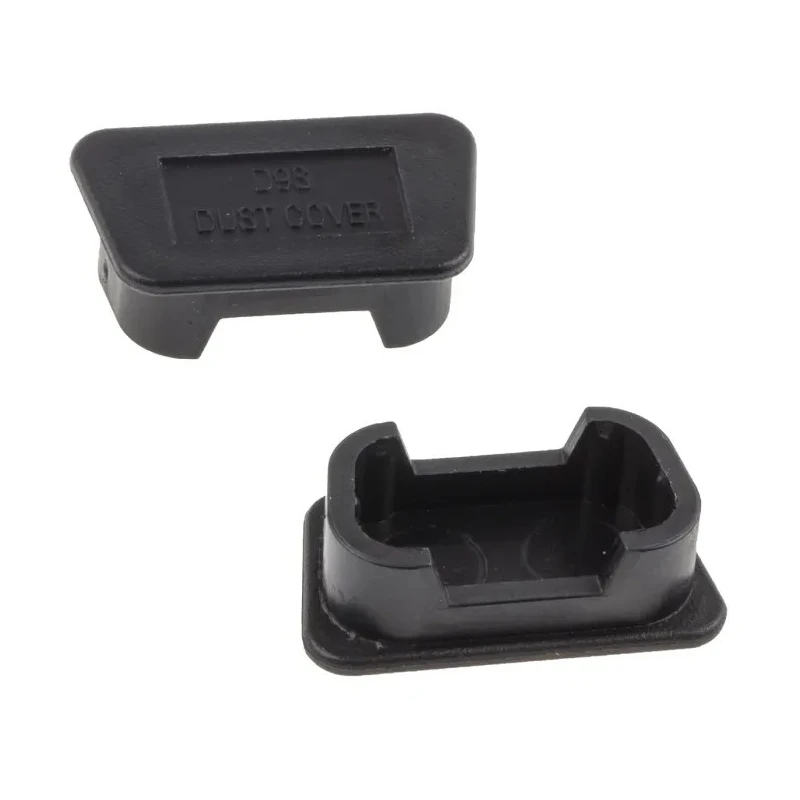 RS PRO Female 9 Way D-Sub Connector Dust Cap Carbon Black Reinforced Polypropylene 666-0939
