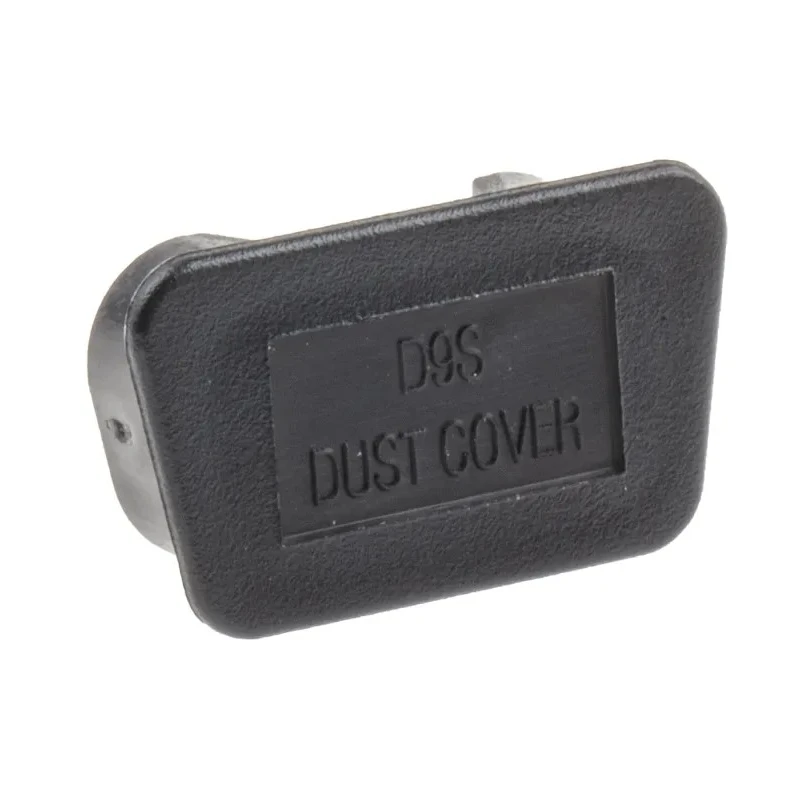 RS PRO Female 9 Way D-Sub Connector Dust Cap Carbon Black Reinforced Polypropylene 666-0939