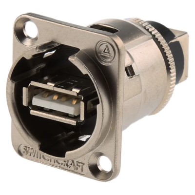 Switchcraft USB Type A to Female to USB B Adapter EHUSBABXPKG