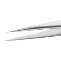 ideal-tek 90mm Stainless Steel Fine, Straight, Sharp Tweezer 0C9.SA