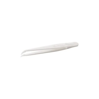 ideal-tek 115mm Plastic Fine Curved Tweezer Anti-Magnetic 707A.DG.ITR
