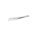 ideal-tek Stainless Steel Sharp Curved Fine Tweezer 115mm 7A.SA