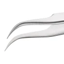 ideal-tek Stainless Steel Sharp Curved Fine Tweezer 115mm 7A.SA