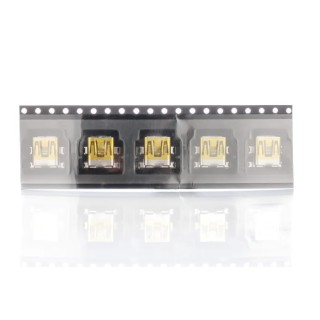 Molex Right Angle Surface Mount Female Mini USB Type B Connector USB 2.0 1A 30V 67503-1020