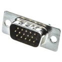 HARTING 15 Way Straight 2.29 mm Pitch Through Hole D-Sub Connector 09561617700
