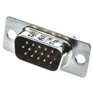 HARTING 15 Way Straight 2.29 mm Pitch Through Hole D-Sub Connector 09561617700
