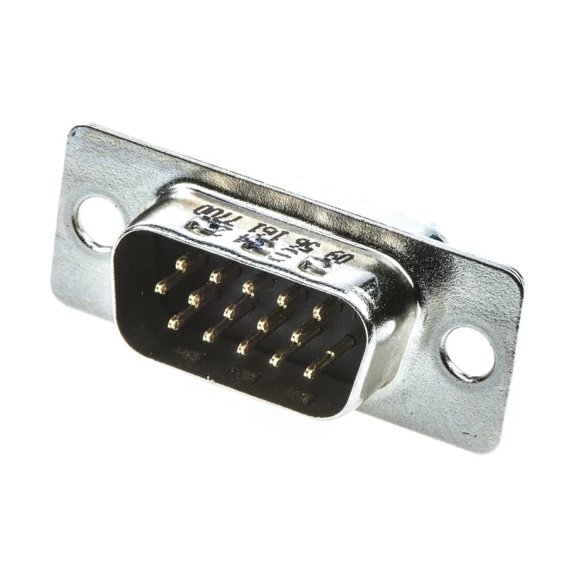 HARTING 15 Way Straight 2.29 mm Pitch Through Hole D-Sub Connector 09561617700