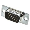 HARTING 15 Way Straight 2.29 mm Pitch Through Hole D-Sub Connector 09561617700