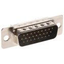 HARTING D-Sub Connector 26 Way Straight 2.29 mm Pitch Through Hole 1000 V 2 A 09562617700