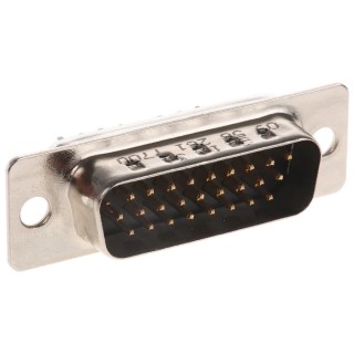 HARTING D-Sub Connector 26 Way Straight 2.29 mm Pitch Through Hole 1000 V 2 A 09562617700