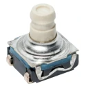 C & K IP67 Black Tactile Switch Button SPST 50mA 32V dc Surface Mount 
