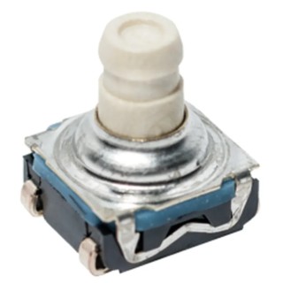 C & K IP67 Black Tactile Switch Button SPST 50mA 32V dc Surface Mount 