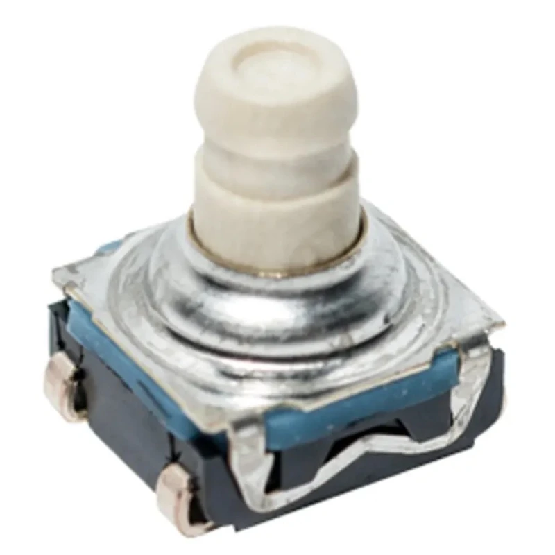 C & K IP67 Black Tactile Switch Button SPST 50mA 32V dc Surface Mount 