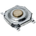 C & K Gold Tactile Switch Button, SPST 20mA 12 V dc, Surface Mount IP40 