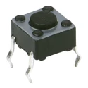 C & K IP40 Blue Tactile Switch Button, SPST 50mA 12 V DC Surface Mount 