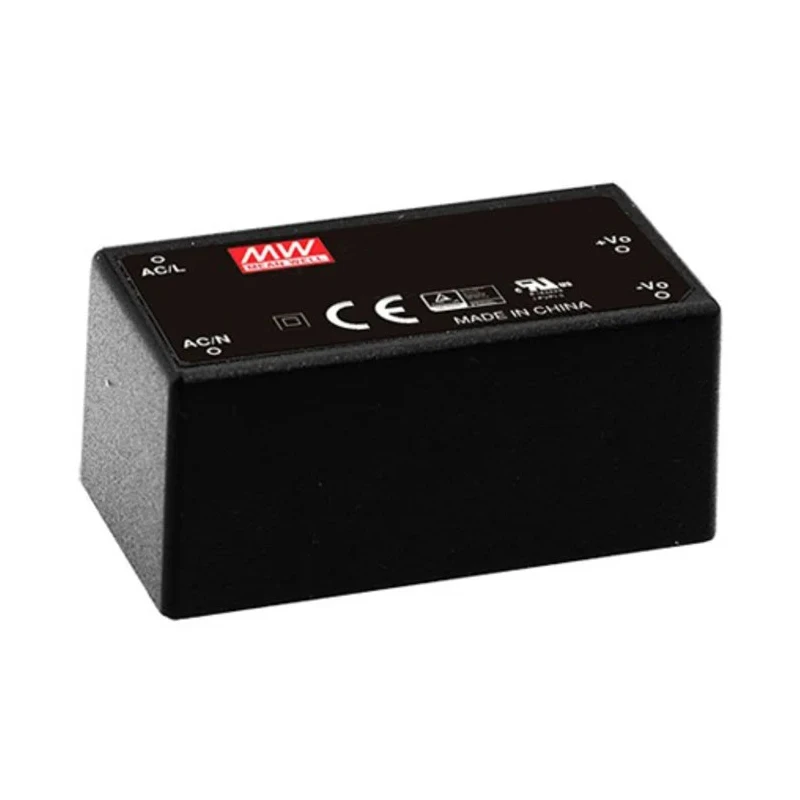 MEAN WELL 5 W Single Output PCB Mount Switching Power Supply 5 V DC 1 A IRM-05-5
