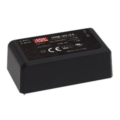 MEAN WELL IRM-30-24 31W Switching Power Supply 24V DC 85-264V AC Universal Input PCB Mount IRM-30