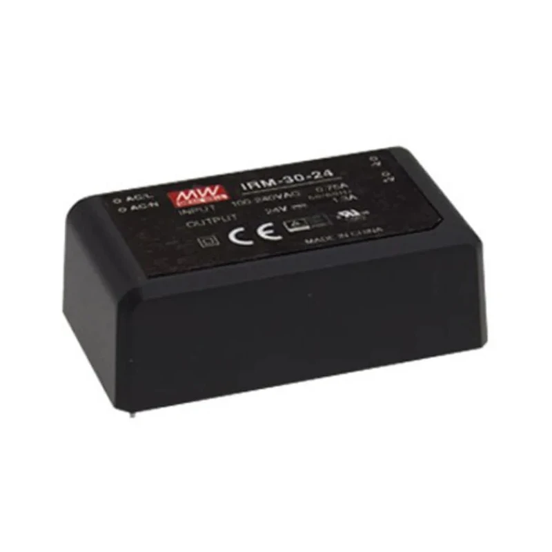 MEAN WELL IRM-30-24 31W Switching Power Supply 24V DC 85-264V AC Universal Input PCB Mount IRM-30