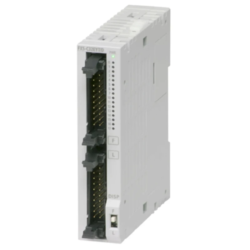 Mitsubishi Electric Digital I/O Module DC Transistor 16 Inputs 16 Outputs DIN Rail Mount for MELSEC iQ-F FX5-C32ET/DSS