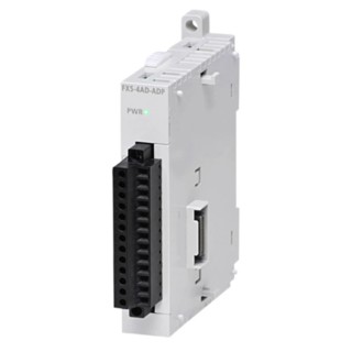 Mitsubishi Electric Analogue Module DC Input 4 Inputs DIN Rail Mount for iQ FX5 PLC FX5-4AD-ADP