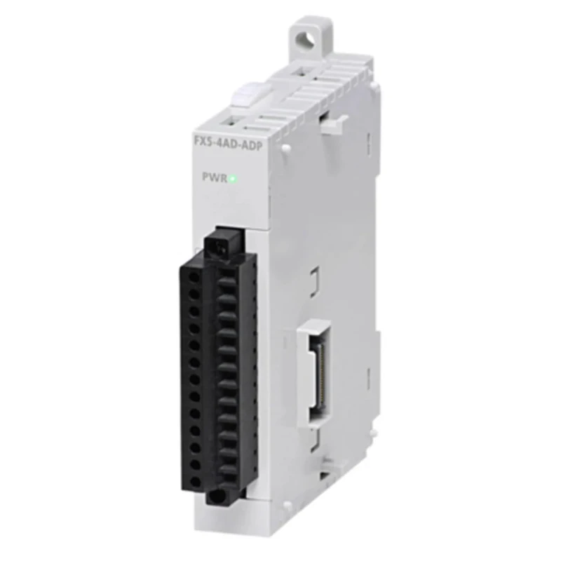 Mitsubishi Electric Analogue Module DC Input 4 Inputs DIN Rail Mount for iQ FX5 PLC FX5-4AD-ADP