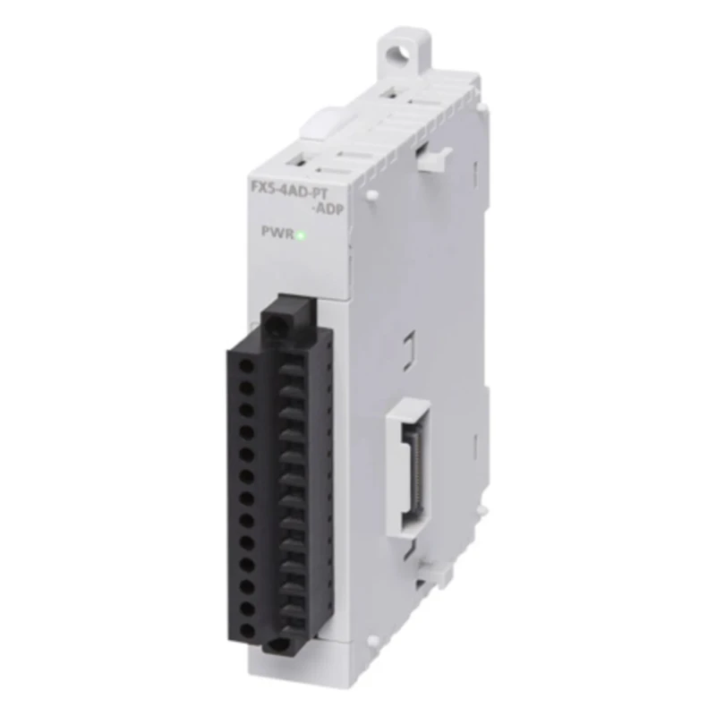 Mitsubishi Electric Analogue Module DC Input 4, Output 4, DIN Rail Mount for iQ FX5 PLC FX5-4AD-PT-ADP