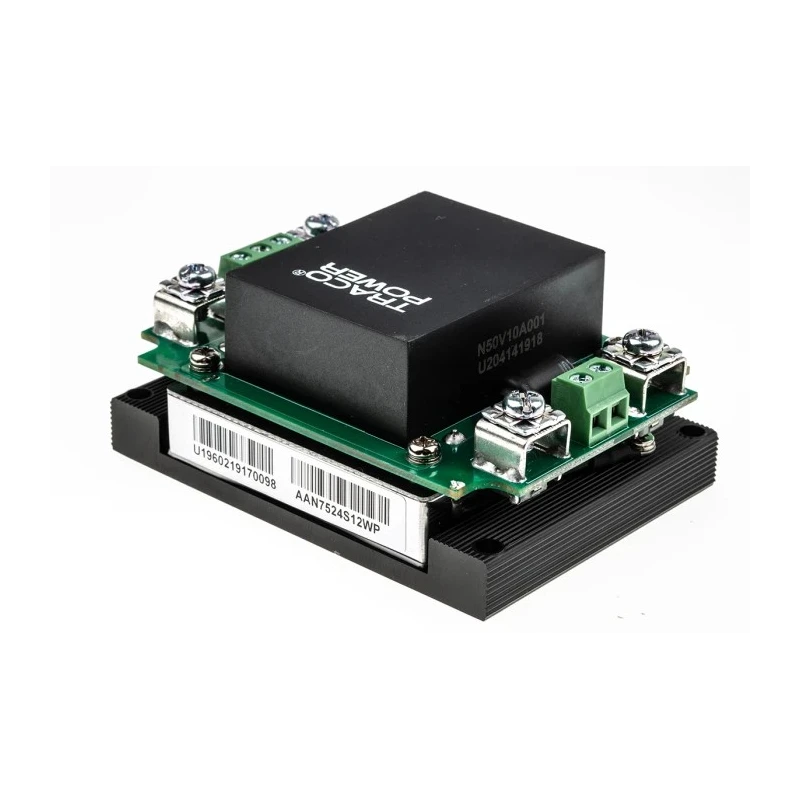 TRACOPOWER DC/DC Converter 9.6V/13.2V Output, 36V dc Input, 6.3 A Output Current, Chassis Mount, 75W TEP 75-2412WI-CMF