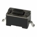 C & K IP45 Black Tactile Switch Button 3 mm 50mA 250V AC 12V DC Surface Mount PTS635SL43SMTR LFS
