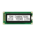 Midas Alphanumeric LED LCD Monochrome Display White on White 2 x 16 Characters MC21605B6W-FPTLW-V2