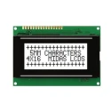 Midas Alphanumeric LED LCD Monochrome Display White on White 4 x 16 MC41605A6W-FPTLW-V2