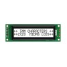 Midas A Alphanumeric LED LCD Monochrome Display White on White 2 x 20 MC22005A6W-FPTLW-V2