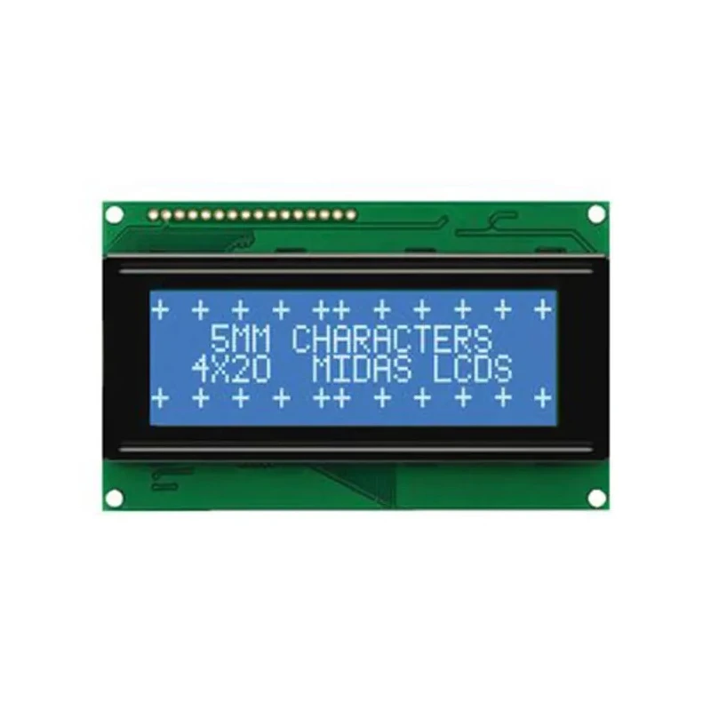Midas LCD Monochrome Display Alphanumeric Blue on White 2 x 40 Characters MC24005A6W-BNMLW-V2
