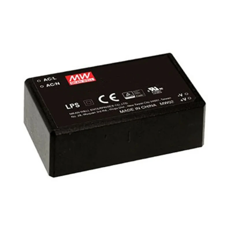 MEAN WELL 45.6W 12V DC Switching Power Supply, PCB Mount, Efficiency 87.5% IRM-45-12