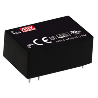 MEAN WELL 2 W Switching Power Supply 3.3V DC, PCB Mount, Universal Input IRM-02-3.3