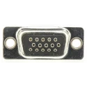 HARTING D-Sub 15 Way Straight 2.29 mm Pitch Cable D-Sub Connector 09561005615050