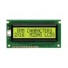 Midas A Alphanumeric LED LCD Monochrome Display, Green on Green, 2 x 16 MC21605A6W-SPR-V2