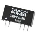 TRACOPOWER DC/DC Converter 5V DC 100mA, 24V DC Input, 1W Through Hole TMV 2405D