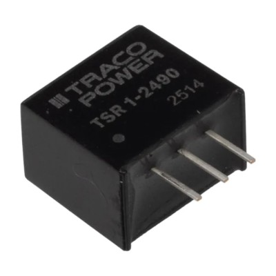 TRACOPOWER Switching Regulator Through Hole SIP-3 Package 9V DC 1A Output 9W Power TSR 1-2490