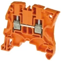 Entrelec ZS4 Series Feed Through Terminal Block Orange, 4mm², 1-Level, Screw, ATEX 1SNK505030R0000