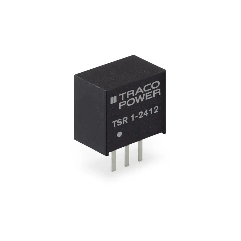 TRACOPOWER Switching Regulator Through Hole SIP-3 Package 12V DC Output Voltage 1A Output Current 12W Power TSR 1-24120