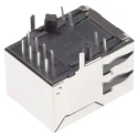 Halo Electronics FastJack Series RJ45 Connector Female Through Hole Right Angle 1 Port 