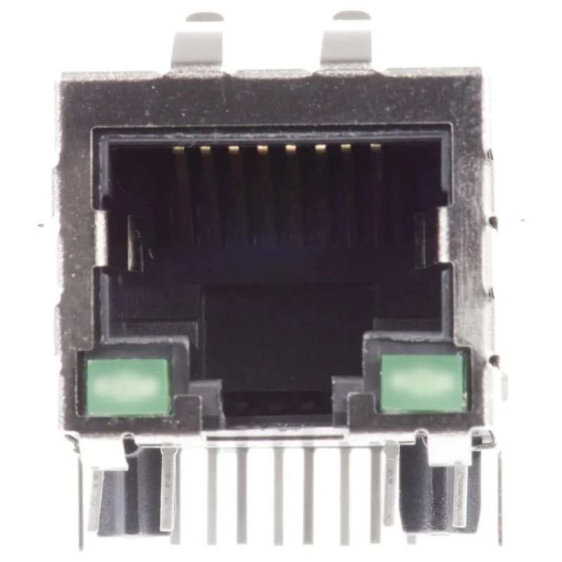 Halo Electronics FastJack Series RJ45 Connector Female Through Hole Right Angle 1 Port 