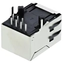 Halo Electronics FastJack Series RJ45 Connector Female, Through Hole Right Angle 1 Port 8 Way 