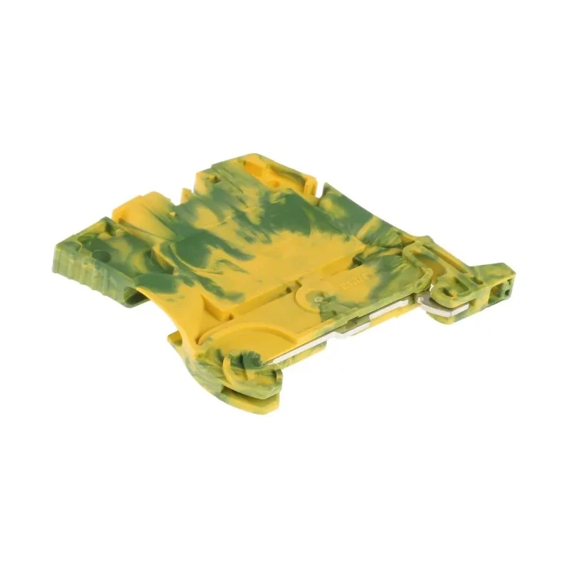 Entrelec ZS4 Series DIN Rail Terminal Block Yellow Green 4mm² 1-Level Screw ATEX 1SNK505150R0000
