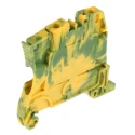 Entrelec ZS4 Series DIN Rail Terminal Block Yellow Green 4mm² 1-Level Screw ATEX 1SNK505150R0000
