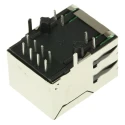 Halo Electronics FastJack Series RJ45 Connector Female Through Hole Right Angle 1 Port 8 Way RJ45 