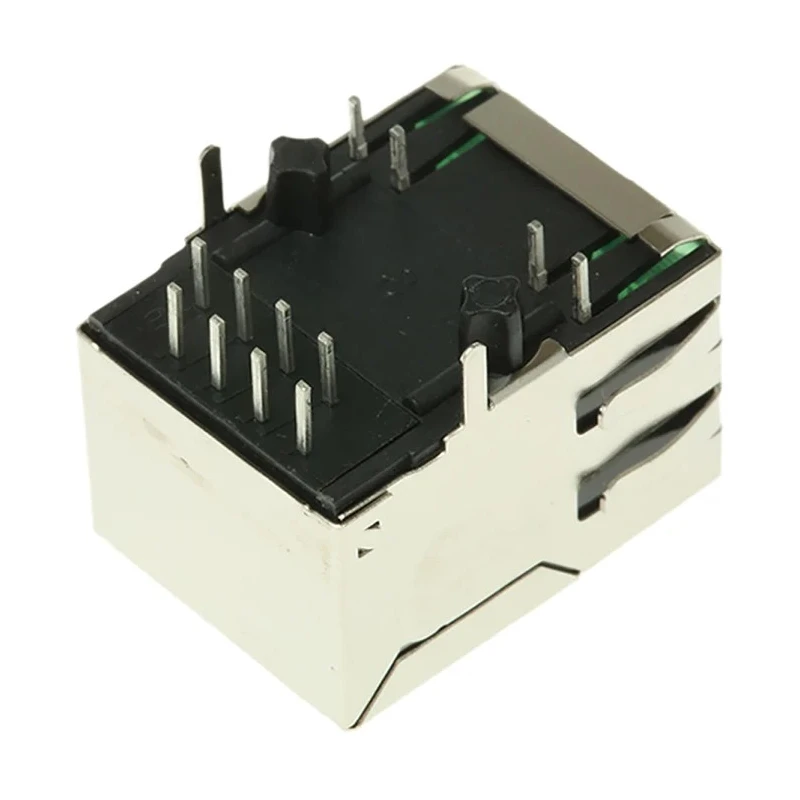 Halo Electronics FastJack Series RJ45 Connector Female Through Hole Right Angle 1 Port 8 Way RJ45 
